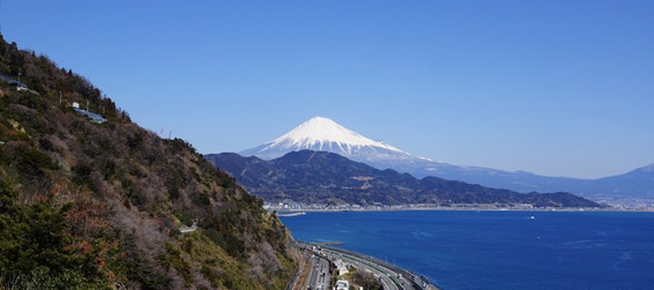 薩埵峠から見る富士山